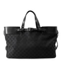 GUCCI GG Canvas Tote Bag Black106251 GG Canvas Leather