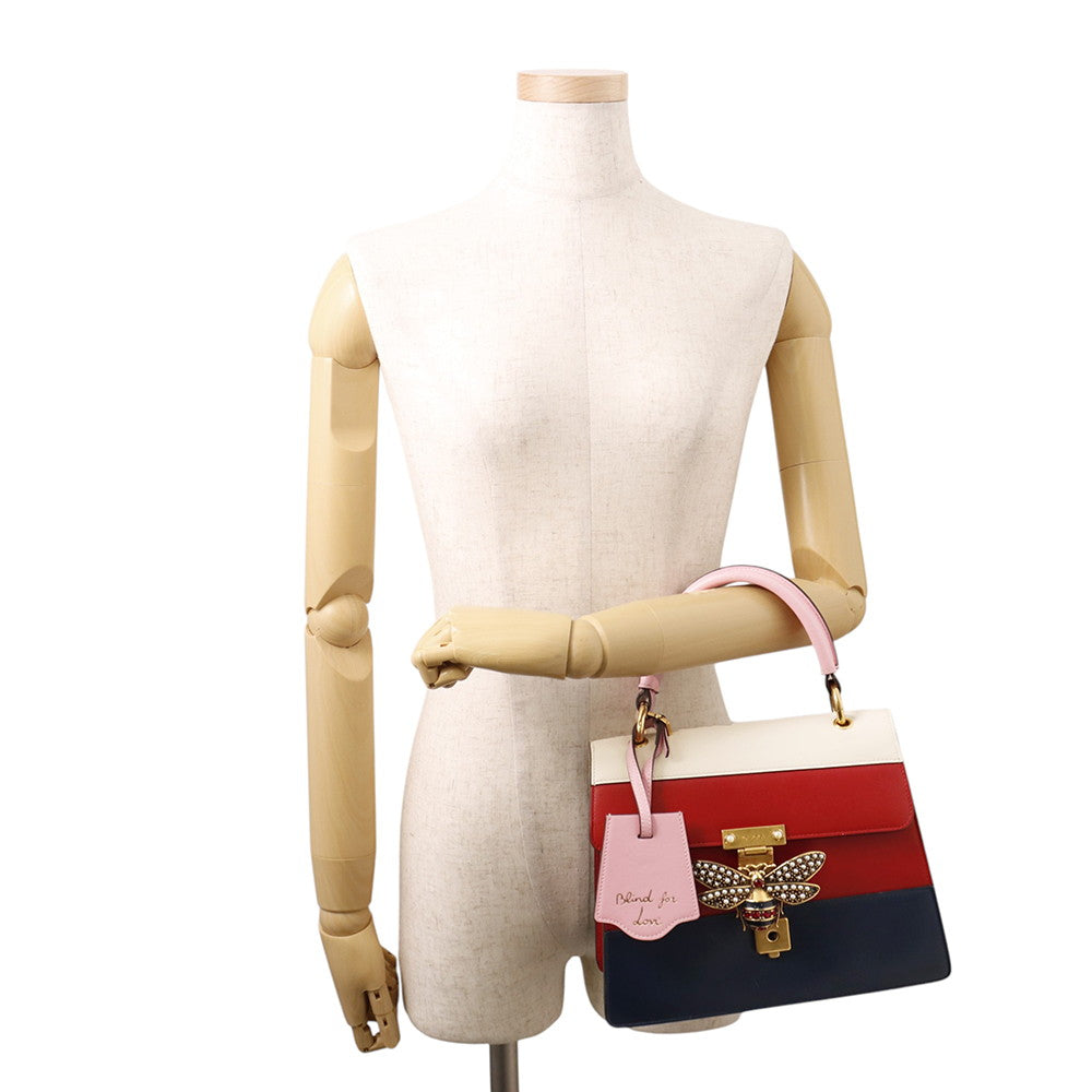 GUCCI Queen Margaret 2-way Bag Multicolor476541 Leather