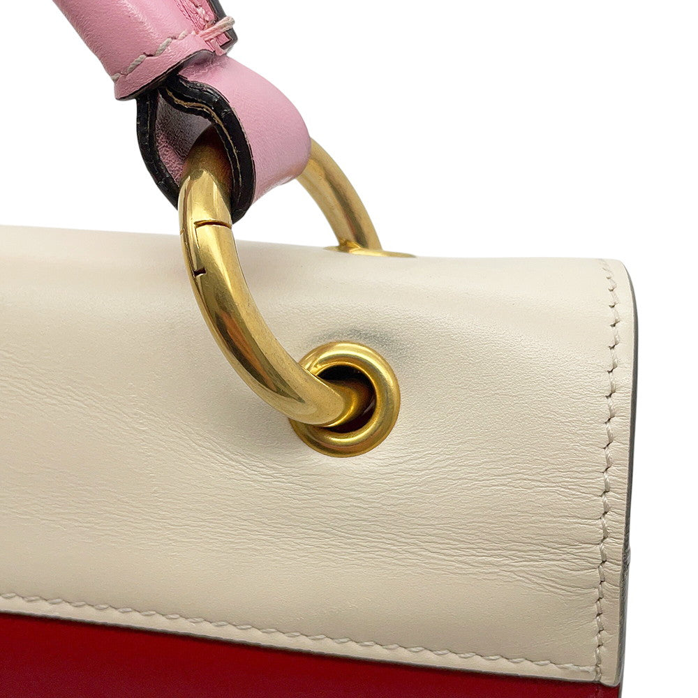 GUCCI Queen Margaret 2-way Bag Multicolor476541 Leather