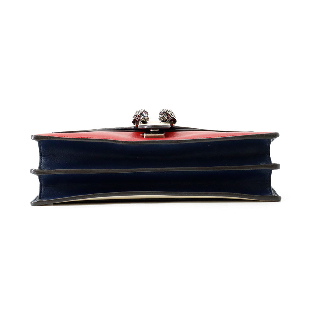 GUCCI Dionysus ChainShoulder Bag White/Blue/Red403348 Leather