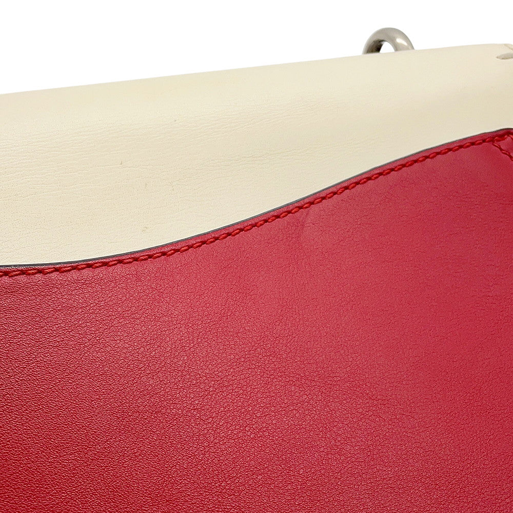 GUCCI Dionysus ChainShoulder Bag White/Blue/Red403348 Leather