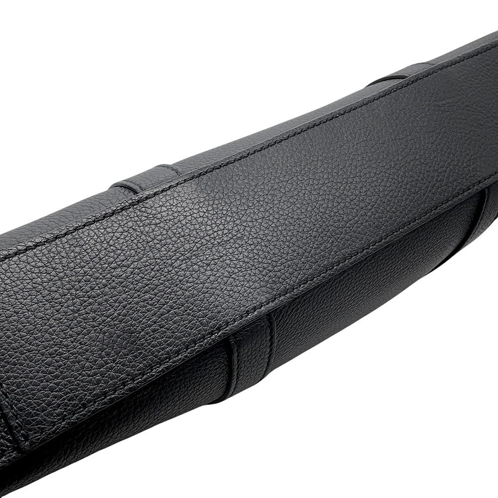 GUCCI Embossed logo business bag Black674174 Leather