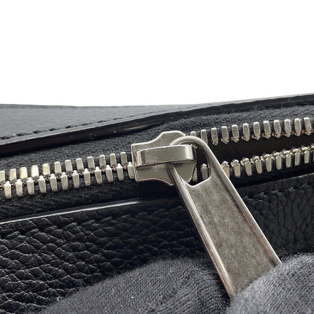 GUCCI Embossed logo business bag Black674174 Leather