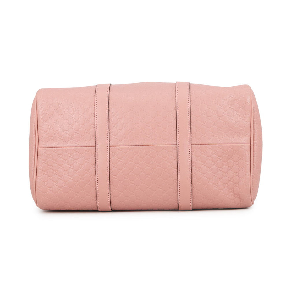 GUCCI Guccissima 2-way Boston Bag Pink449646 Leather