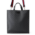 GUCCI GG Supreme 2way Tote Bag Black495559 GG Supreme Leather