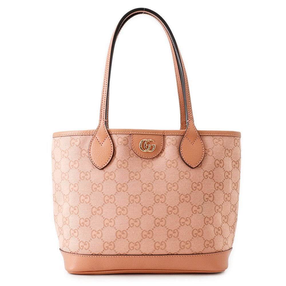 GUCCI Ophidia GGSmall Tote Bag Pink742102 525040 GG Canvas Leather
