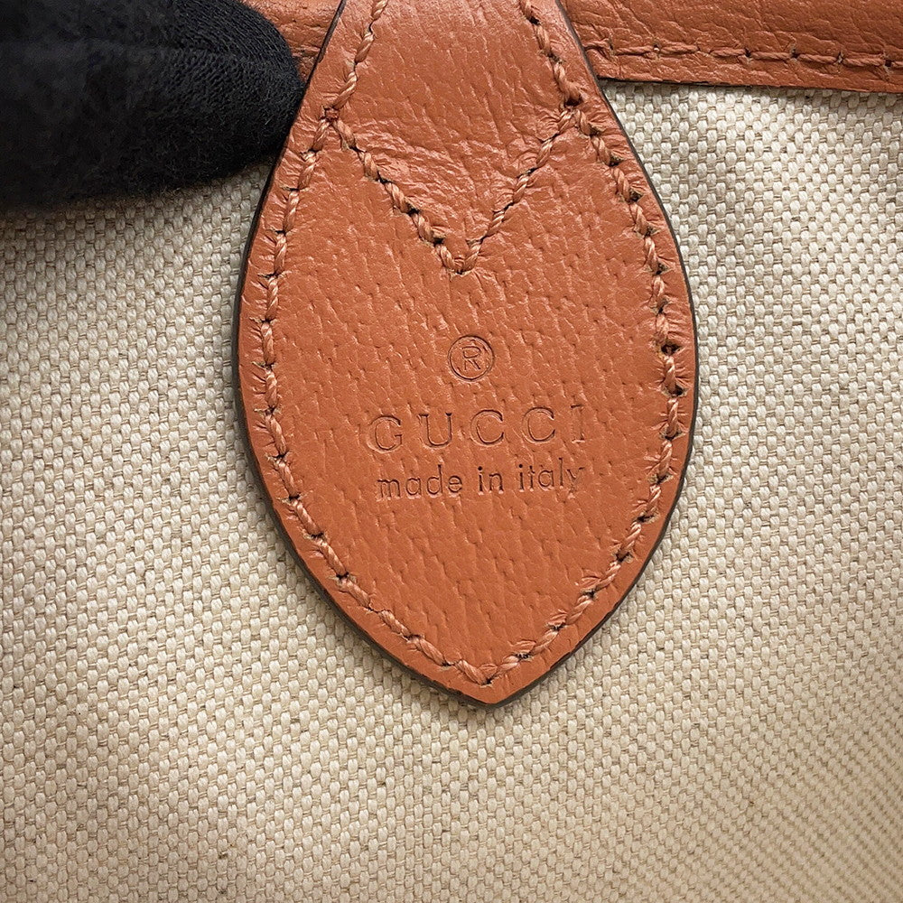 GUCCI Ophidia GGSmall Tote Bag Pink742102 525040 GG Canvas Leather