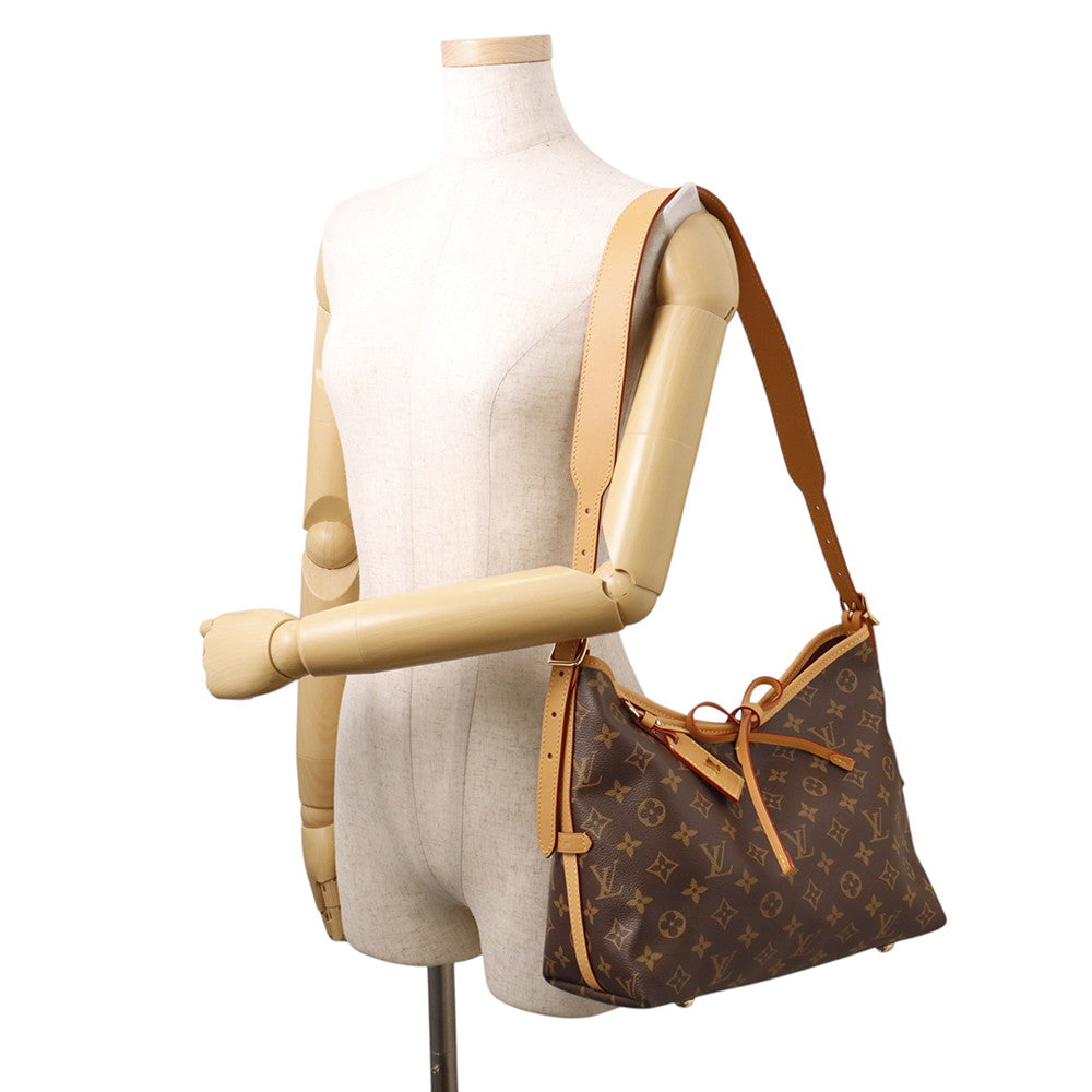 LOUIS VUITTON Carryall NM BordeauxM46203 Monogram Size PM