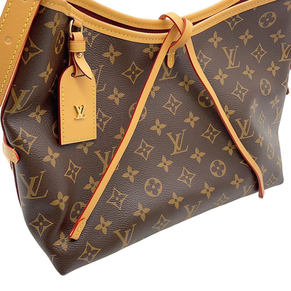 LOUIS VUITTON Carryall NM BordeauxM46203 Monogram Size PM