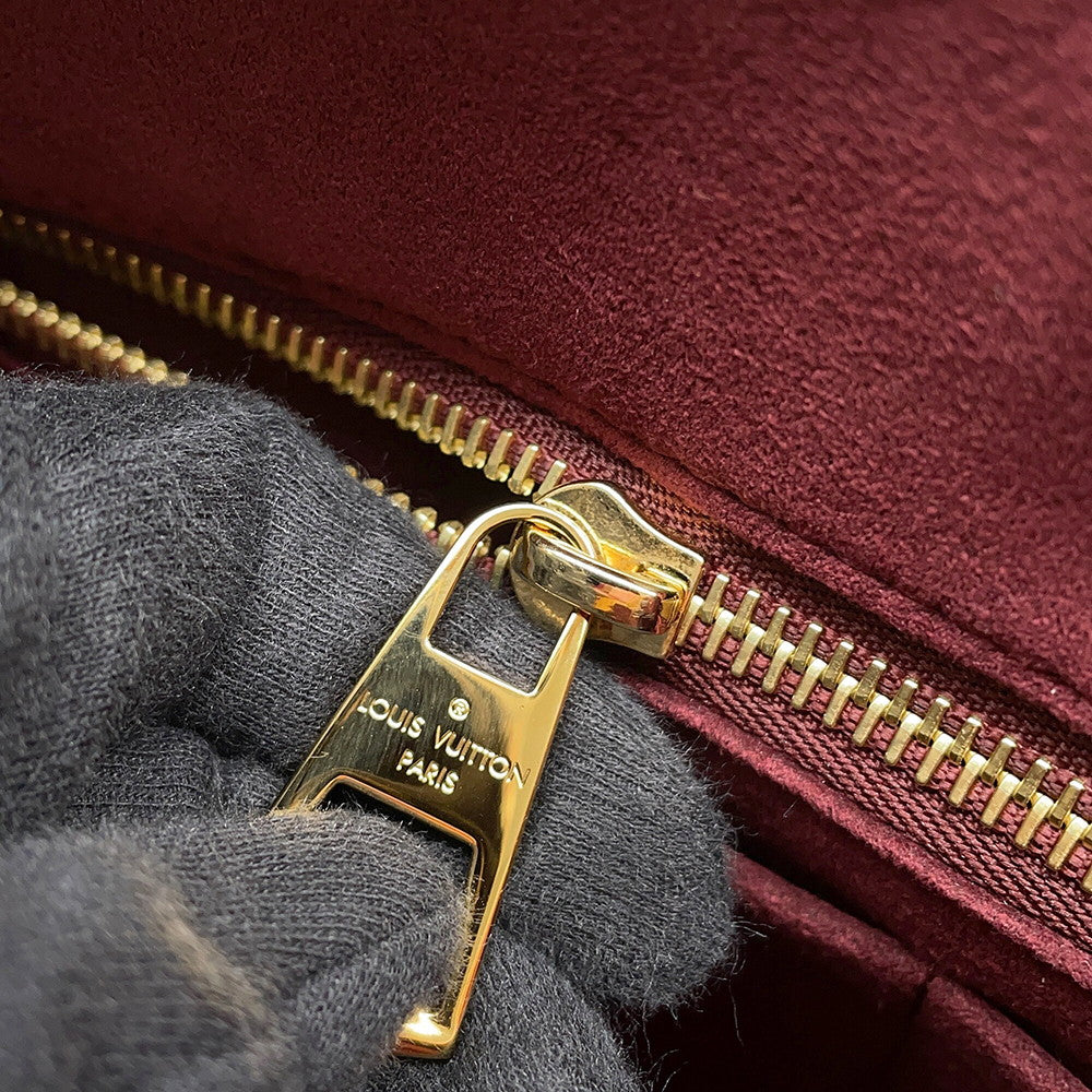 LOUIS VUITTON Carryall NM BordeauxM46203 Monogram Size PM