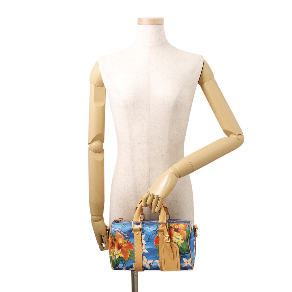 LOUIS VUITTON Keepall Bandouliere 2024 Pre-Fall MulticolorM24999 Monogram・Surfing Size 25