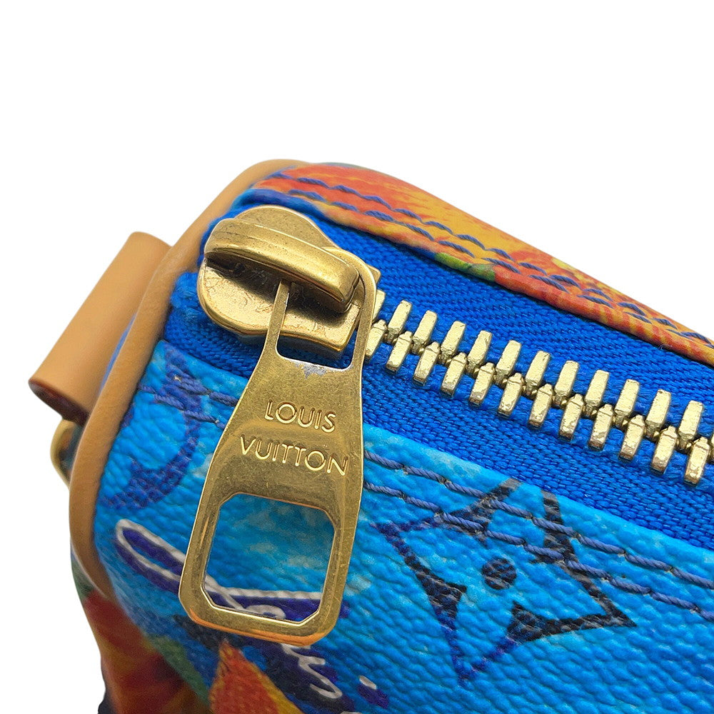 LOUIS VUITTON Keepall Bandouliere 2024 Pre-Fall MulticolorM24999 Monogram・Surfing Size 25