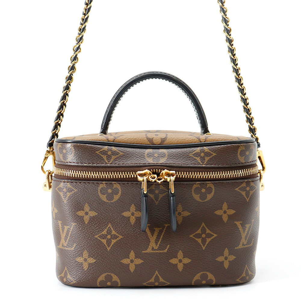 LOUIS VUITTON Vanity NV NoirM45165 Monogram Monogram Reverse Canvas Size PM