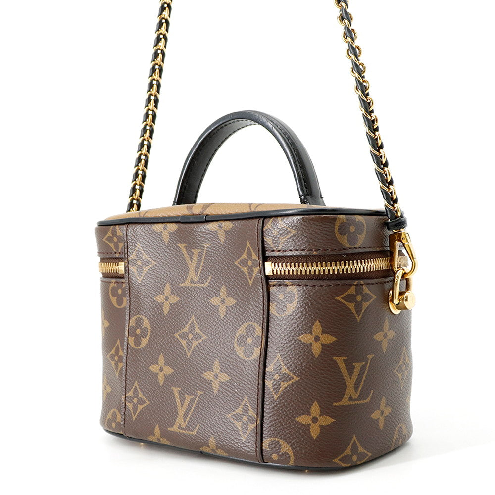 LOUIS VUITTON Vanity NV NoirM45165 Monogram Monogram Reverse Canvas Size PM