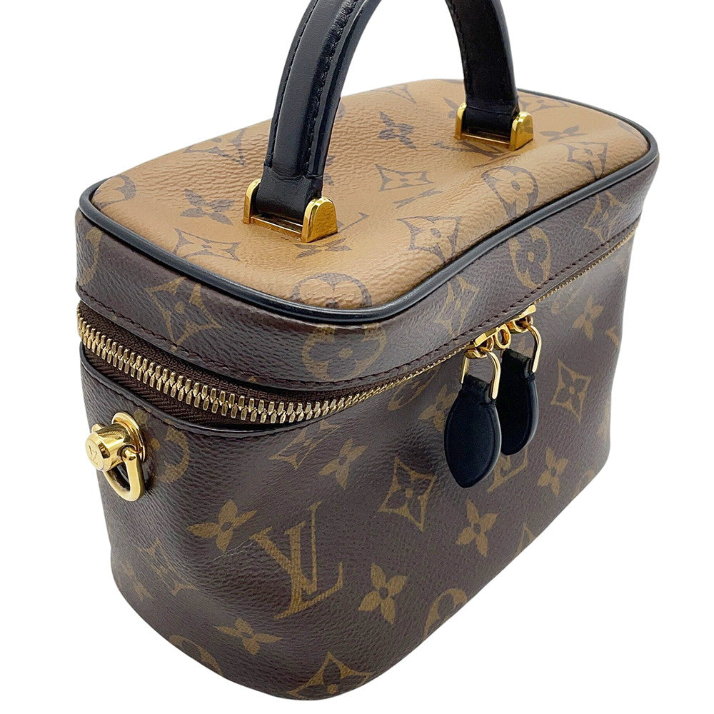 LOUIS VUITTON Vanity NV NoirM45165 Monogram Monogram Reverse Canvas Size PM