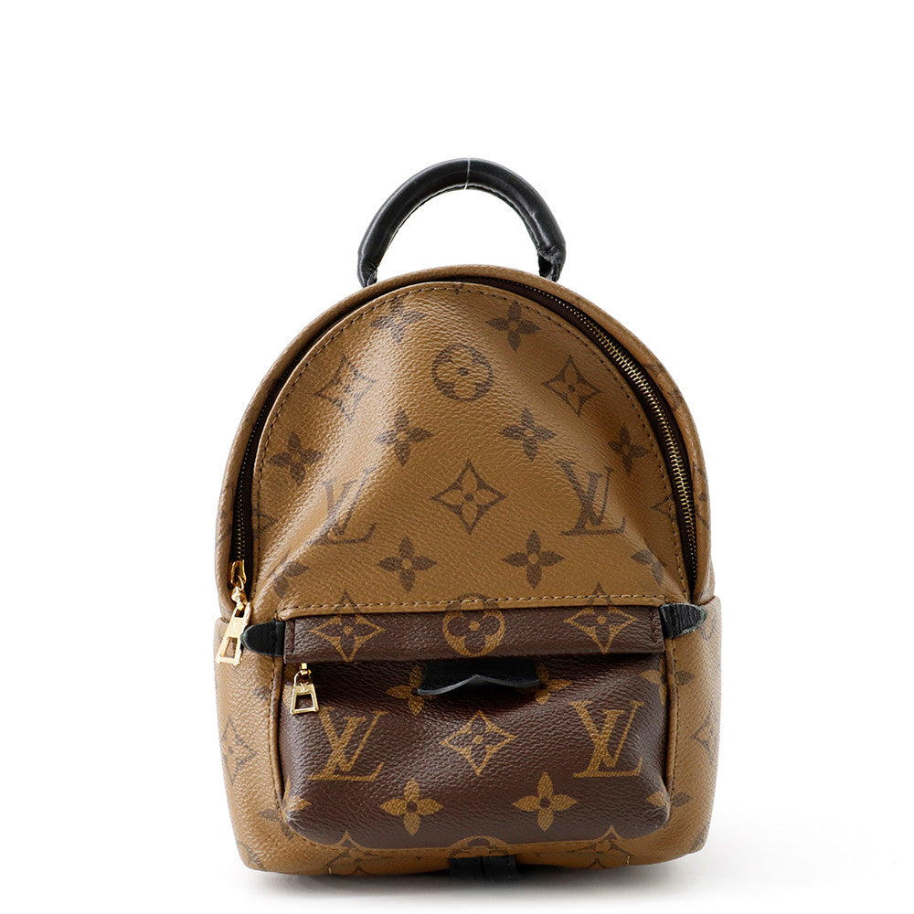 LOUIS VUITTON Palm Springs Backpack NoirM42411 Monogram Reverse Canvas Size Mini