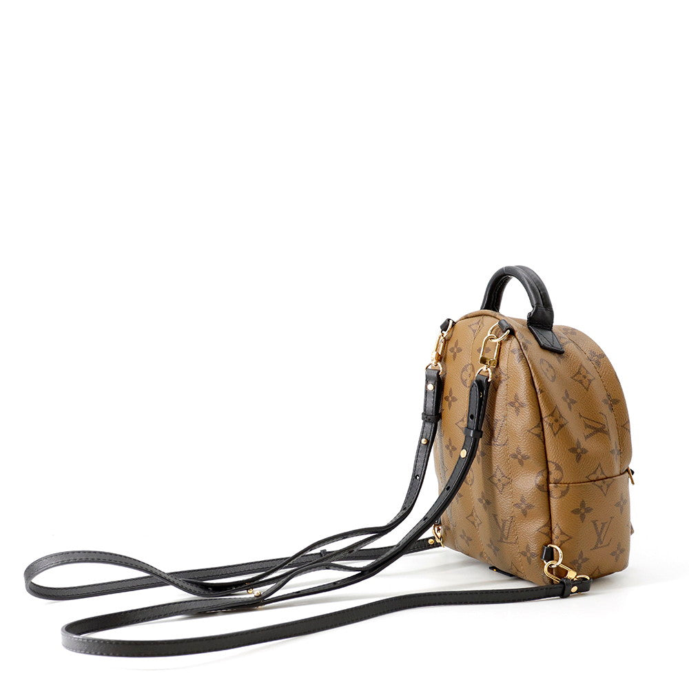 LOUIS VUITTON Palm Springs Backpack NoirM42411 Monogram Reverse Canvas Size Mini
