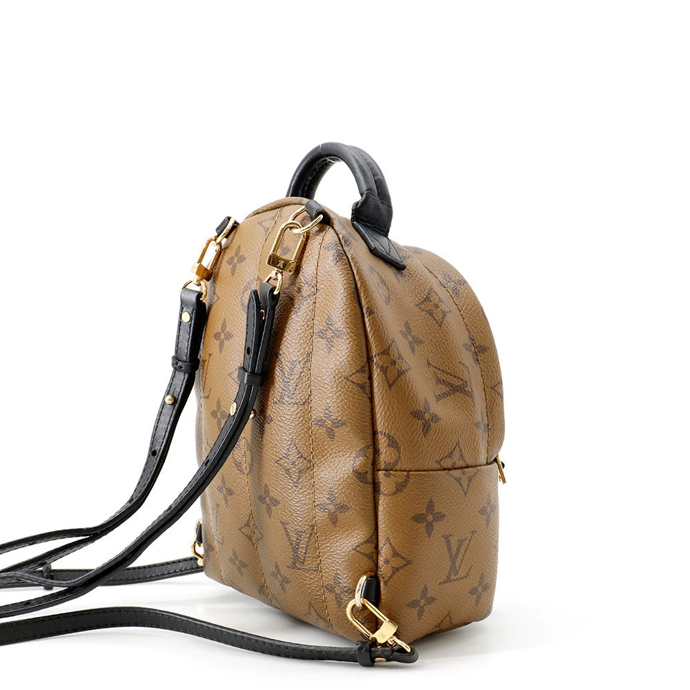 LOUIS VUITTON Palm Springs Backpack NoirM42411 Monogram Reverse Canvas Size Mini