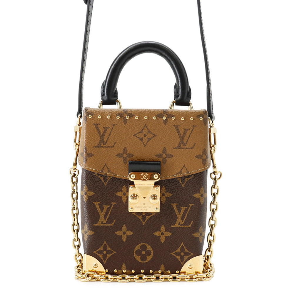 LOUIS VUITTON Camera box NoirM82465 Monogram Monogram Reverse Canvas