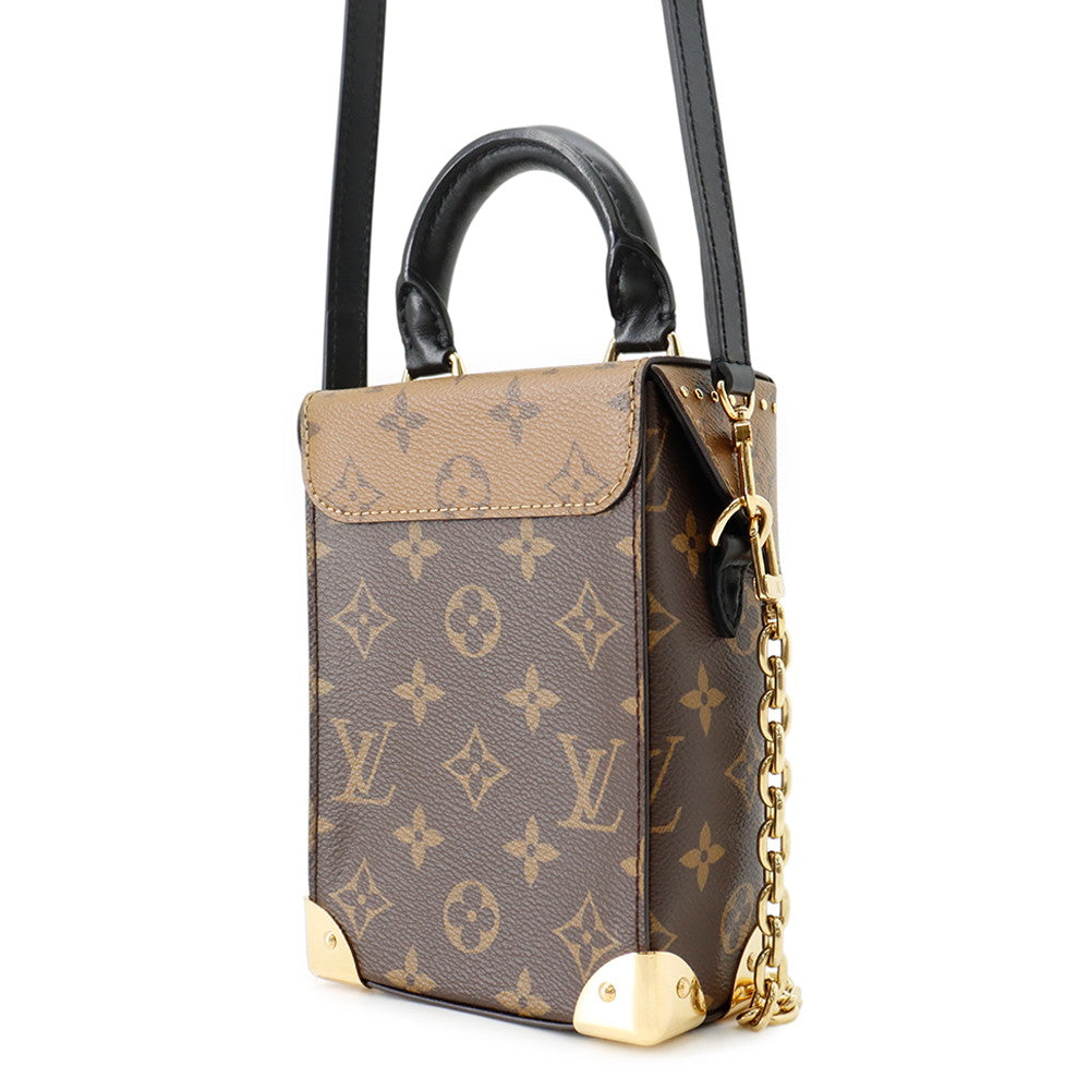 LOUIS VUITTON Camera box NoirM82465 Monogram Monogram Reverse Canvas