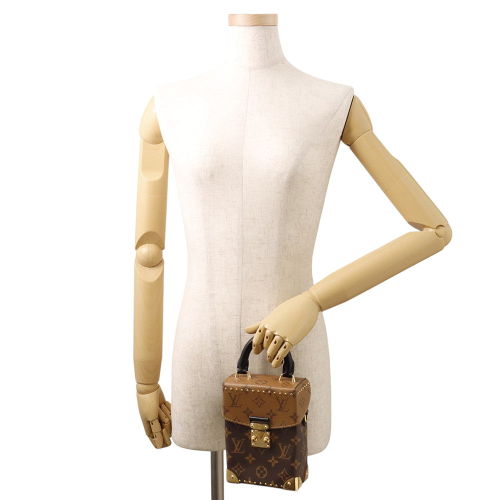 LOUIS VUITTON Camera box NoirM82465 Monogram Monogram Reverse Canvas