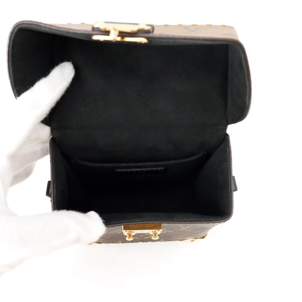 LOUIS VUITTON Camera box NoirM82465 Monogram Monogram Reverse Canvas