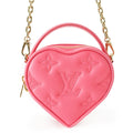 LOUIS VUITTON Pop My Heart Pouch DragonfruitM81893 Monogram/Bubblegram