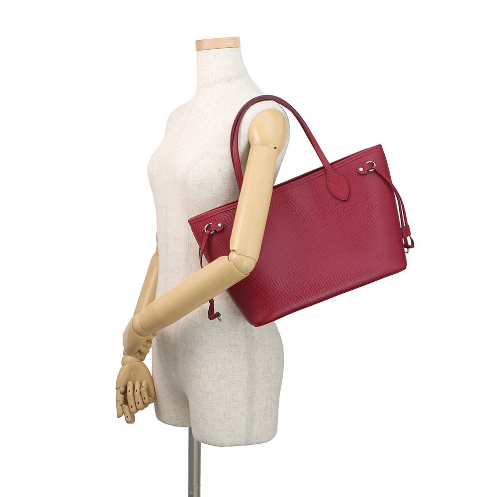LOUIS VUITTON Neverfull FuchsiaM40959 Epi Leather Size PM