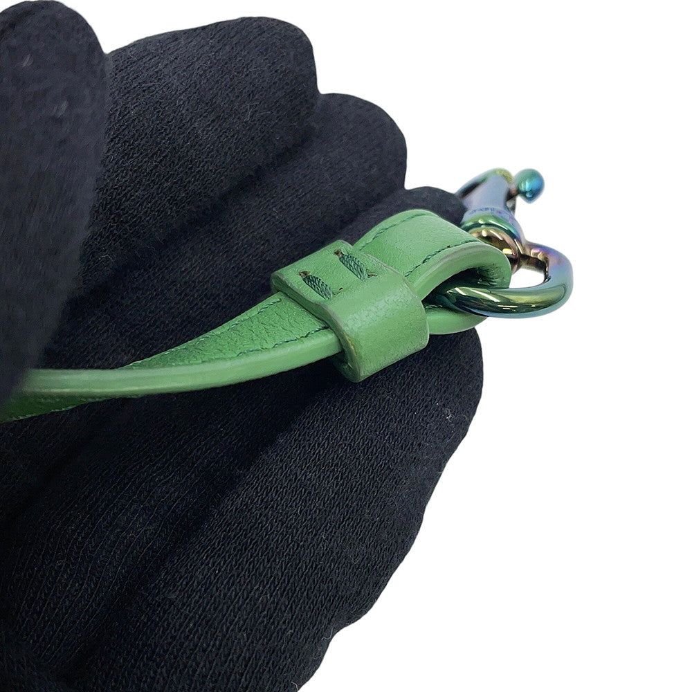 Dior Cannage Shoulder Phone Pouch Jade GreenS08724NEE_M69H Lambskin