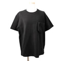 LOUIS VUITTON Signature 3D Pocket Monogram T-Shirt Size S Black Cotton100%