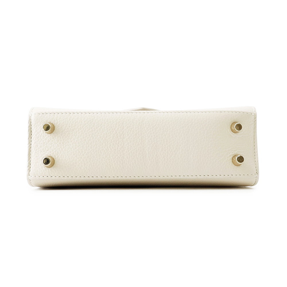 MORABITO Morabito Prelude Rare 2WAY Handbag Greige Leather