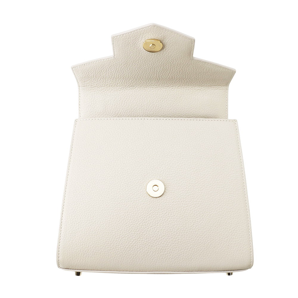 MORABITO Morabito Prelude Rare 2WAY Handbag Greige Leather