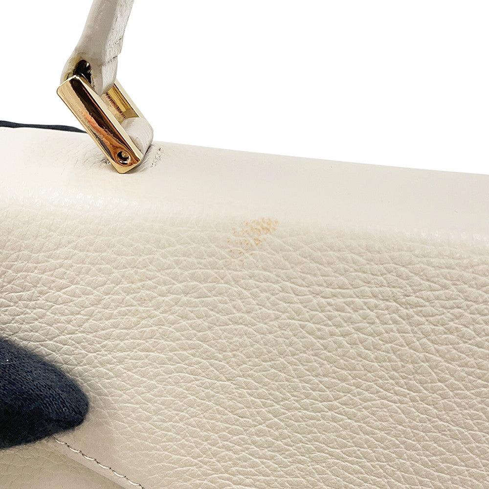 MORABITO Morabito Prelude Rare 2WAY Handbag Greige Leather