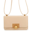 Bottega Veneta The Classic Shoulder Bag Beige Leather Size Mini