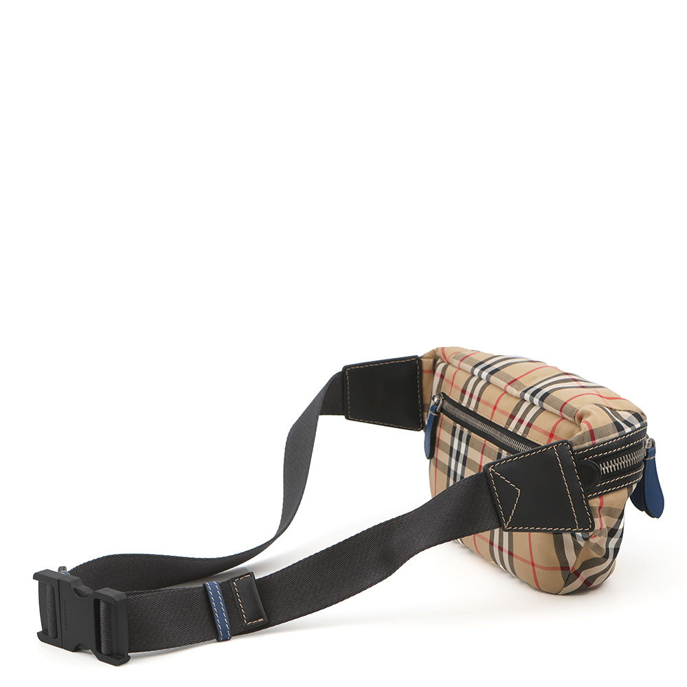 BURBERRY Nova Check Waist Bag Beige4074307 Nylon