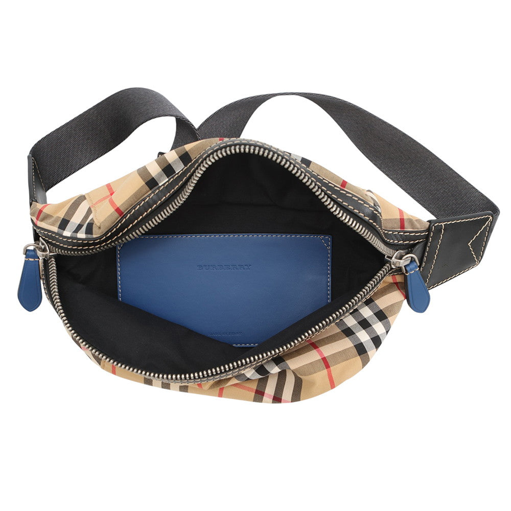 BURBERRY Nova Check Waist Bag Beige4074307 Nylon