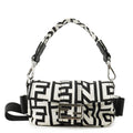 FENDI Mamma Bucket Waist Pouch - Marc Jacobs Collaboration White/Black7AS138 Nylon