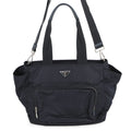 PRADA 2-way baby bag Navy1BG102 Nylon