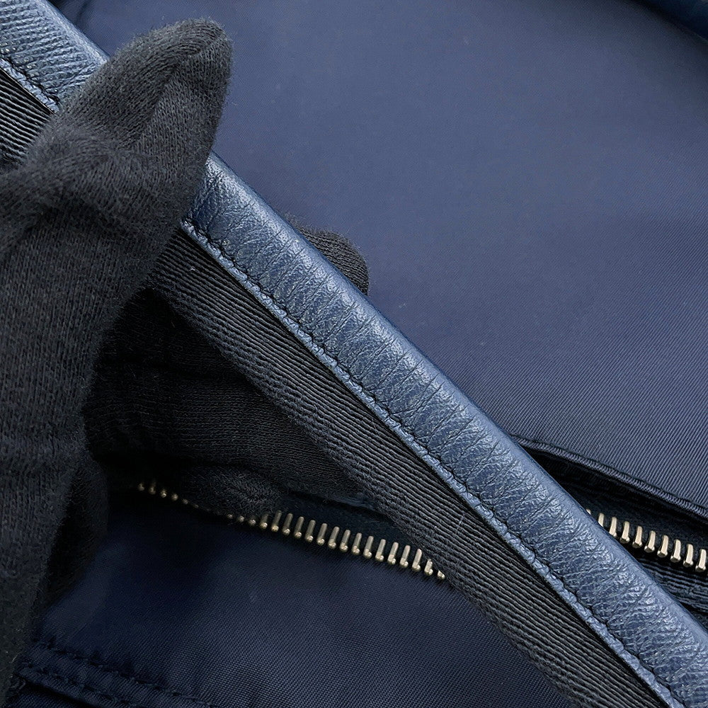 PRADA 2-way baby bag Navy1BG102 Nylon