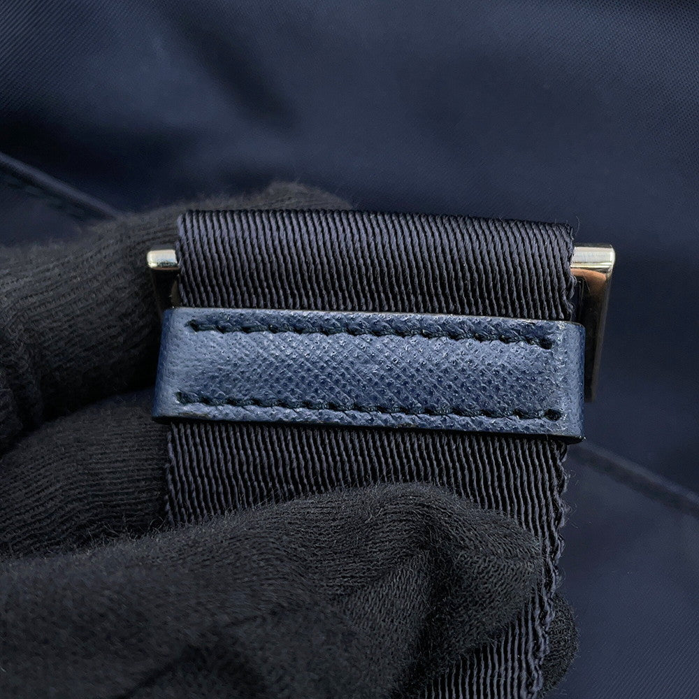 PRADA 2-way baby bag Navy1BG102 Nylon