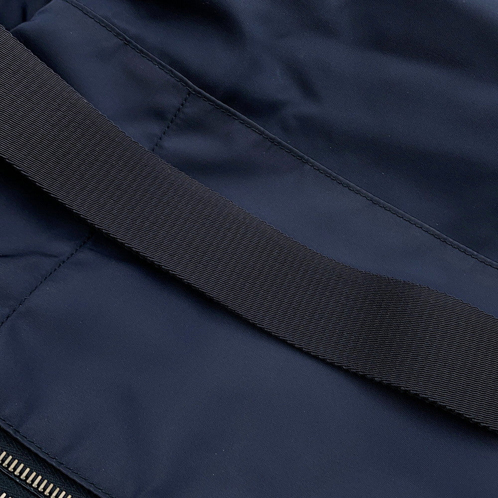 PRADA 2-way baby bag Navy1BG102 Nylon
