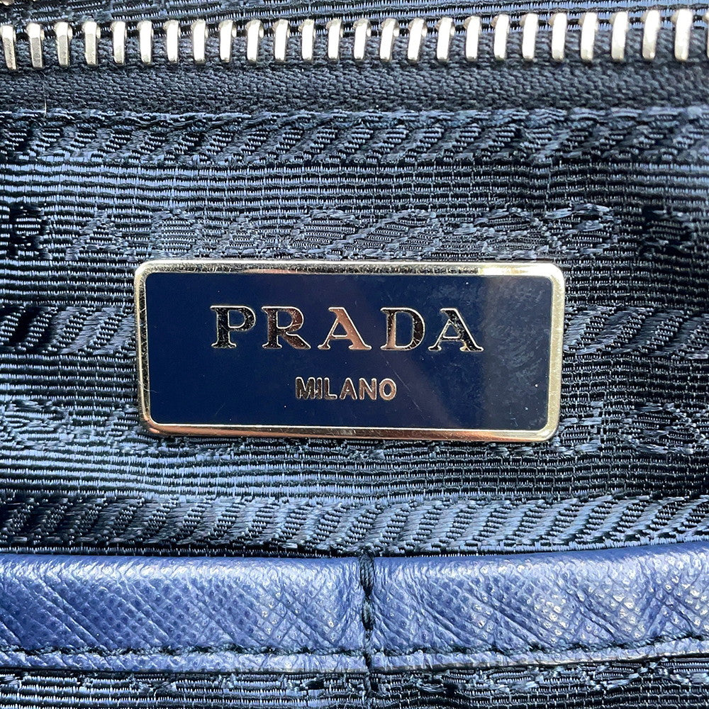 PRADA 2-way baby bag Navy1BG102 Nylon