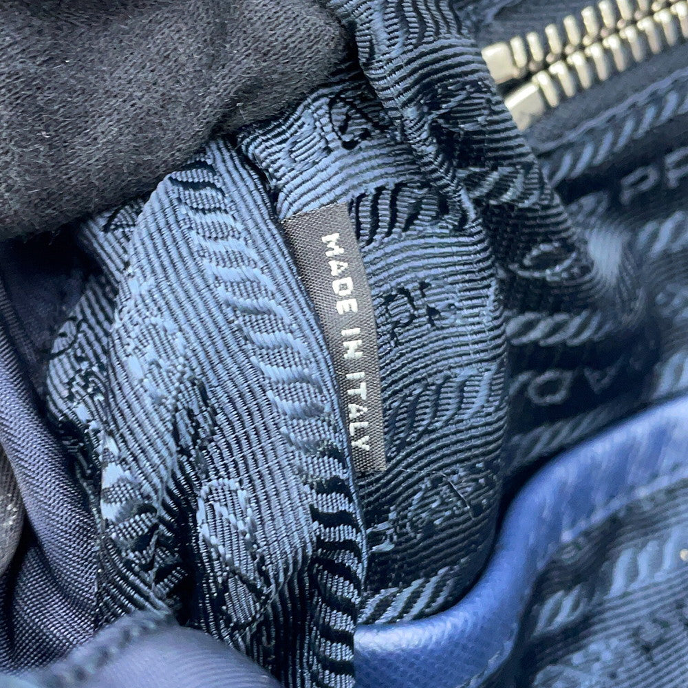 PRADA 2-way baby bag Navy1BG102 Nylon