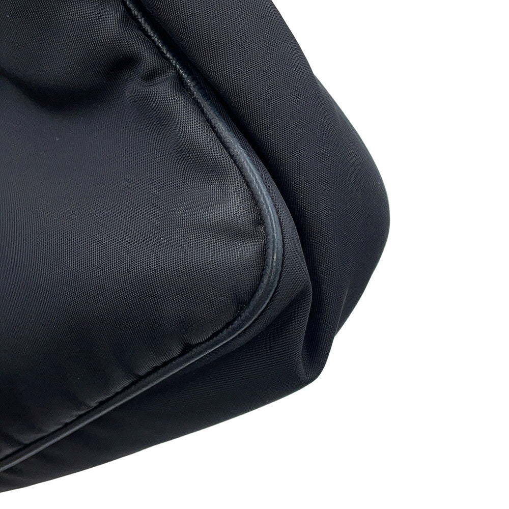 PRADA Re-Edition 2005 2WAYChainShoulder Bag Black1BH204 Nylon