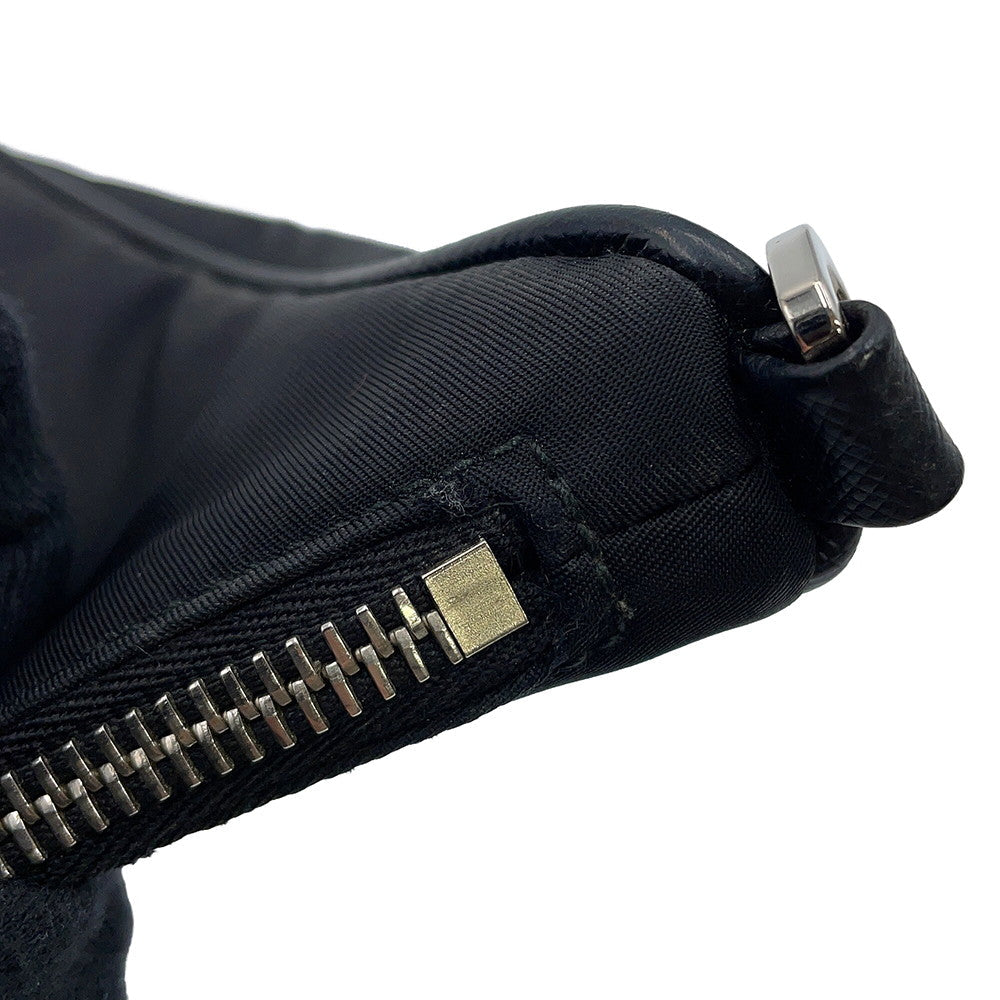 PRADA Re-Edition 2005 2WAYChainShoulder Bag Black1BH204 Nylon