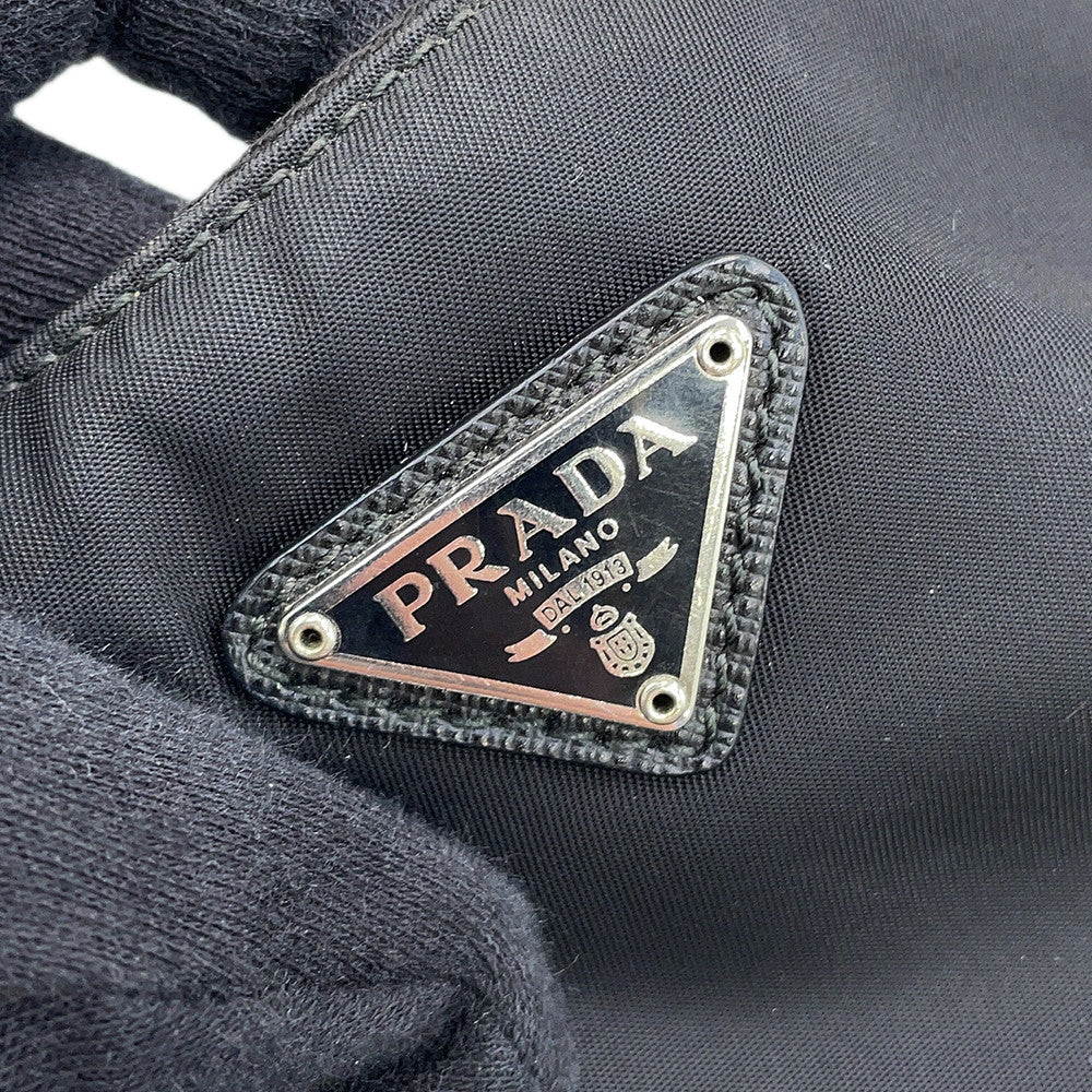 PRADA Re-Edition 2005 2WAYChainShoulder Bag Black1BH204 Nylon