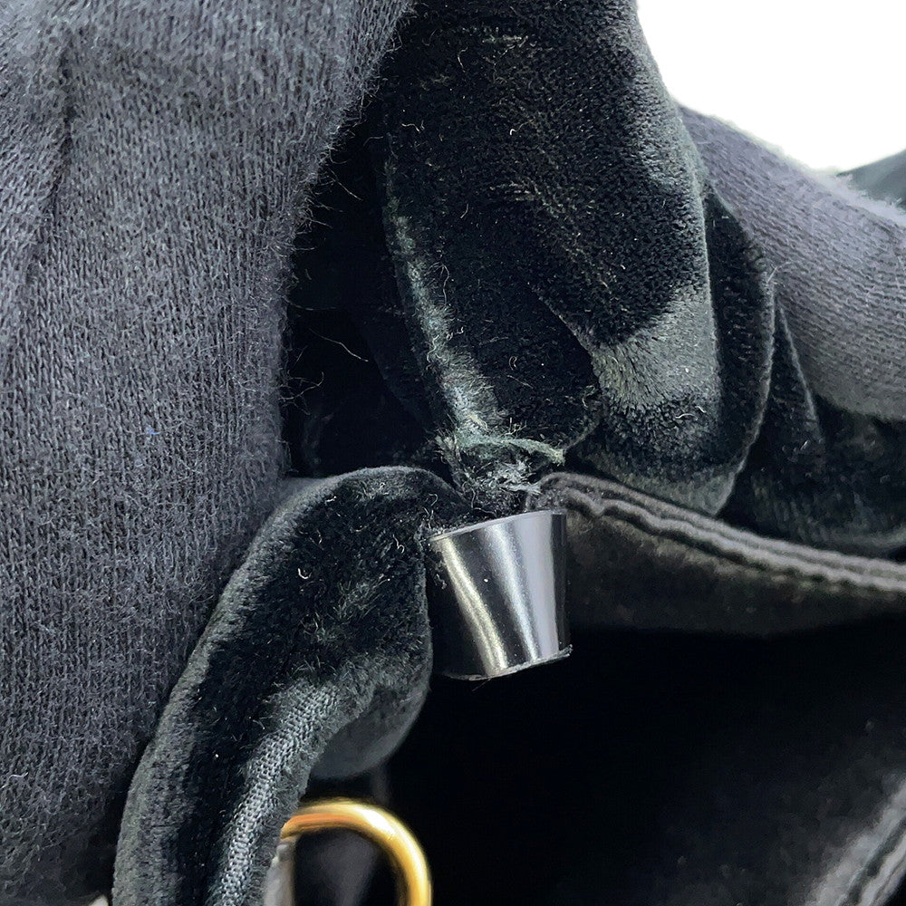 PRADA 2WAY Handbag Black1BA410_2C7P_F0002_V_OOO Velvet Size Mini