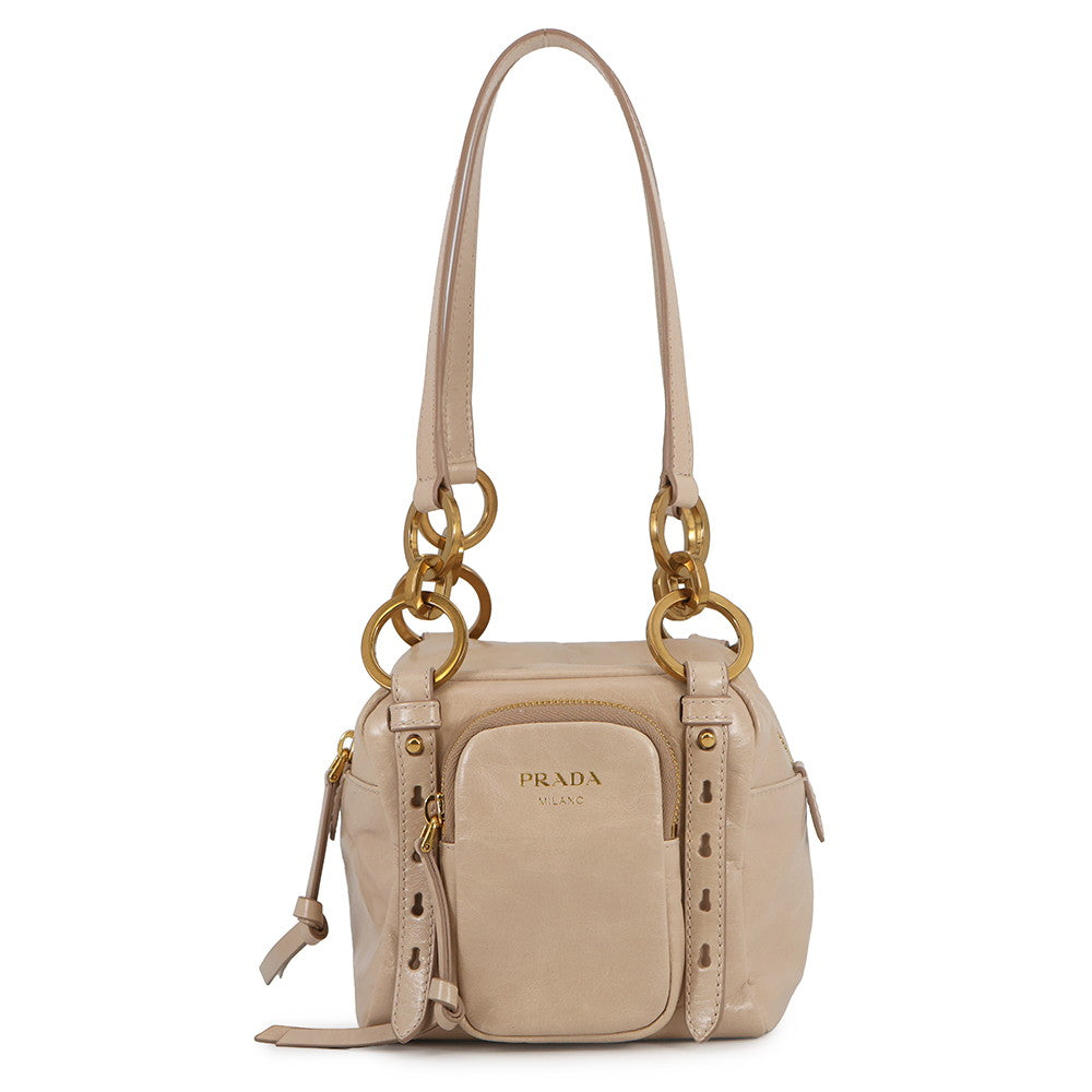 PRADA Top-handle mini bag Beige1BB137_2CYR_F0236_V_OOO Dangle Leather