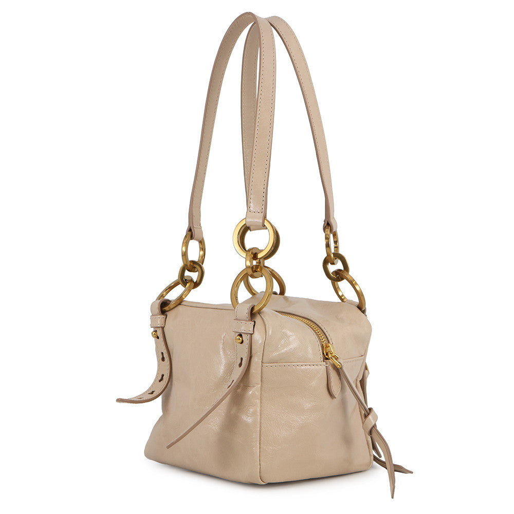 PRADA Top-handle mini bag Beige1BB137_2CYR_F0236_V_OOO Dangle Leather