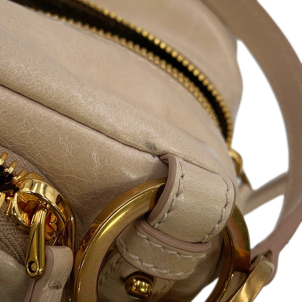 PRADA Top-handle mini bag Beige1BB137_2CYR_F0236_V_OOO Dangle Leather